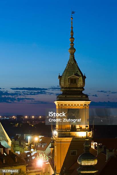Das Königliche Schloss In Warschau Stockfoto und mehr Bilder von Abenddämmerung - Abenddämmerung, Altmarkt, Altstadt