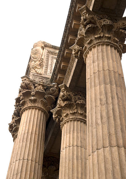 istock Columns at Palace of the Fine Arts 182396616