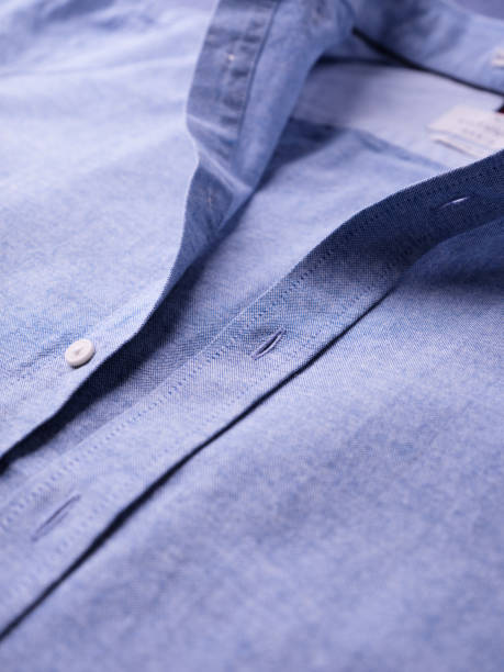 istock Close up of linen shirt. Soft focus. Close up. Copy space. 1823973708