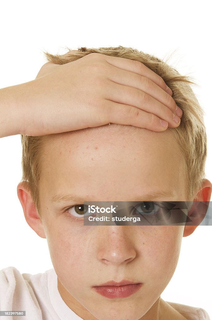 Ich hate pimples! - Lizenzfrei 14-15 Jahre Stock-Foto