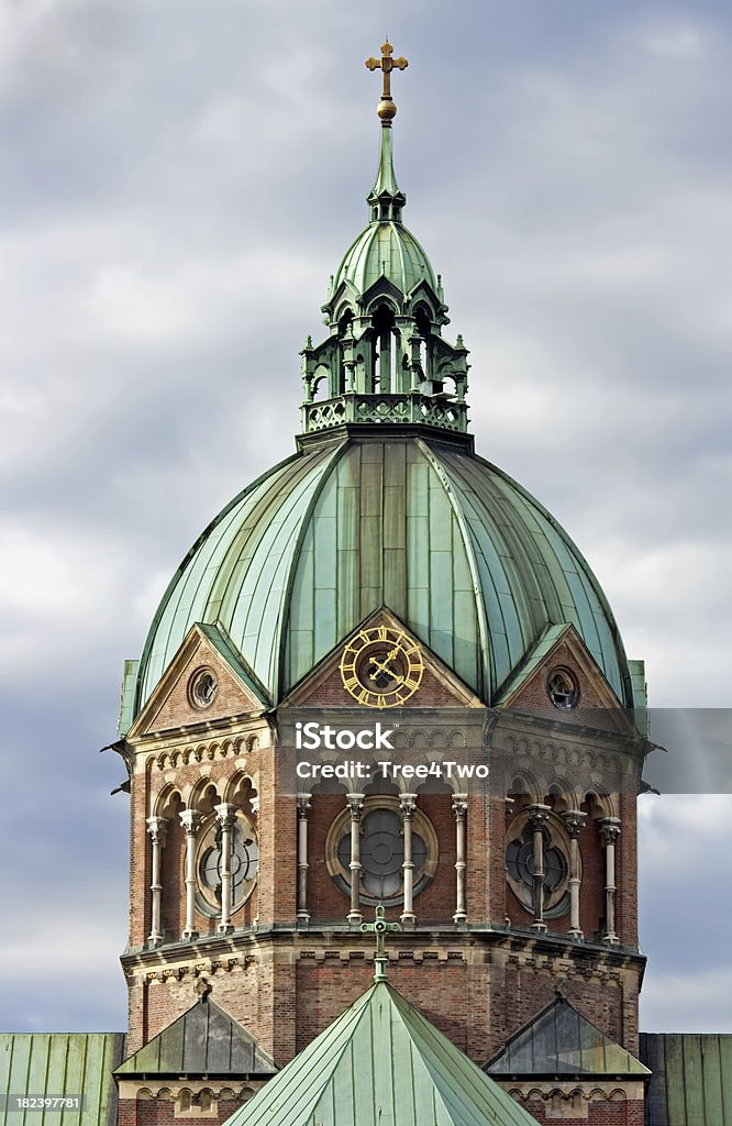 Monachium kościoły: St Lukas - Zbiór zdjęć royalty-free (Architektura)