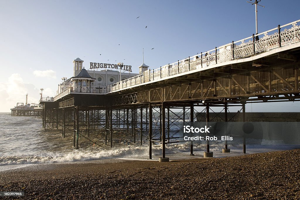 East Pier de Brighton - Royalty-free Brighton - Brighton and Hove Foto de stock