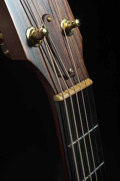 istock Guitar Headstock and Neck 182398078
