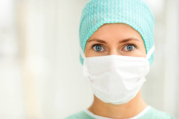 istock Closeup of a female surgeon 182398115
