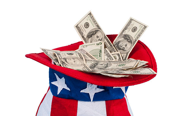 istock Uncle Sam's Money Hat 182398136