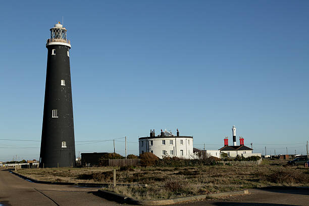 istock The old lighthouse in Dungeness, Kent, UK 182398201