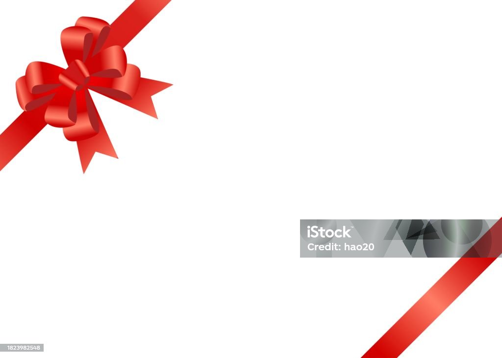 Frame Wrap Ribbon Ribbon Wrapping Frame Celebration Background Stock Illustration ...