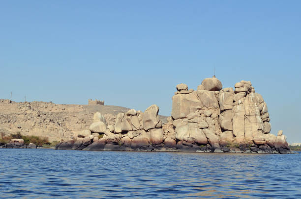 istock Rocks in Nile River, Aswan, Egypt 1823993553