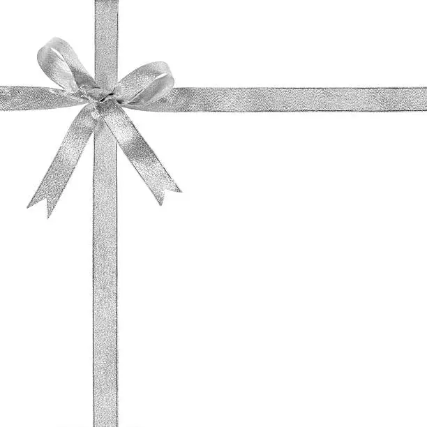 Photo of Silver gift bow