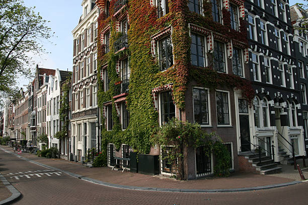 istock Amsterdam Canal House 182400211