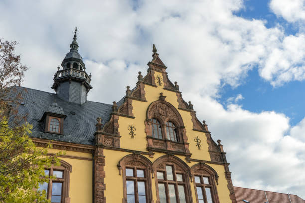 istock historic town hall of Egeln 1824004737