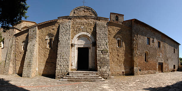 istock Holy Peter's and Paul's Cathedral in Sovana 182401146