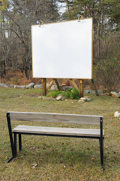 istock Outdoor screen and seat 182401409