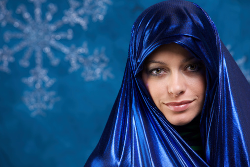 Female Winter Holiday Portraits Stock Photo - Download Image Now ...