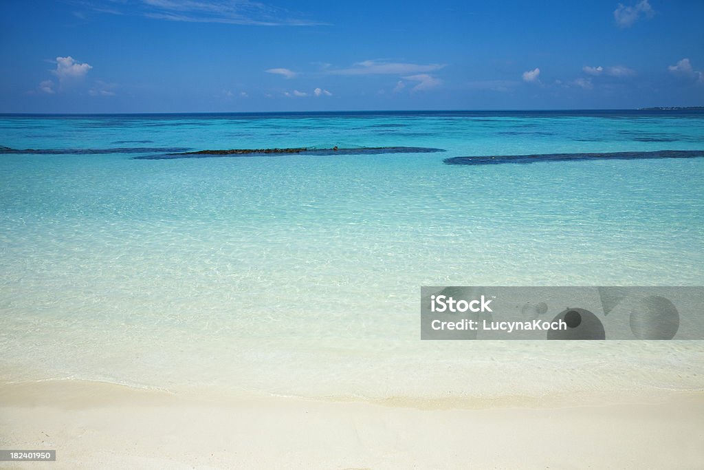 Der Blaue Lagune - Photo de Atoll libre de droits