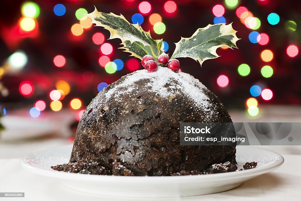 Pudín de navidad - Foto de stock de Pudín de navidad libre de derechos