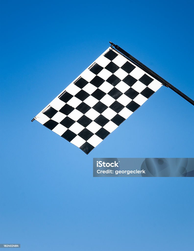 Bandiera a scacchi - Foto stock royalty-free di Bandiera a scacchi