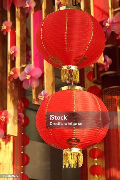 Decorazione Di Capodanno Cinese - Fotografie stock e altre immagini di Arte - Arte, Arti e mestieri, Artigianato