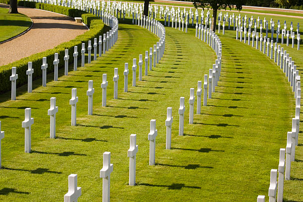 Cambridge American Cemetery and Memorial is a cemetery and chapel between the villages of Coton and Madingley in Cambridgeshire, England. It was opened in 1956, and commemorates the American servicemen who died in World War II. It is administered by the American Battle Monuments Commission.