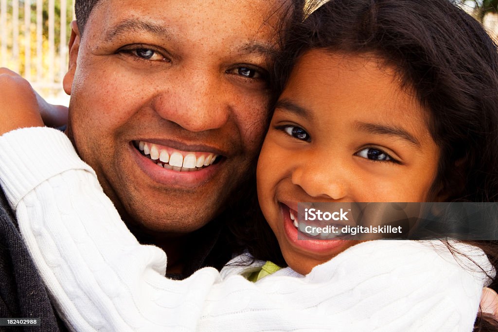 Padre e hija - Foto de stock de Africano-americano libre de derechos