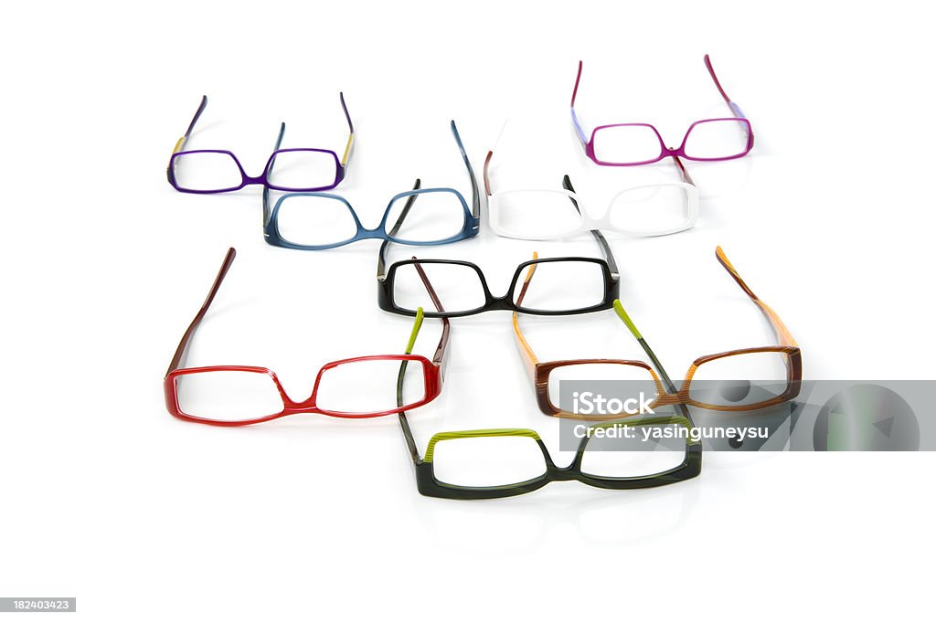 Óculos de leitura óptica série - Royalty-free Aberto Foto de stock