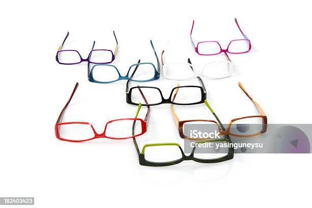 Óculos De Leitura Óptica Série - Fotografias de stock e mais imagens de Aberto - Aberto, Acessório, Artigo para Olhos