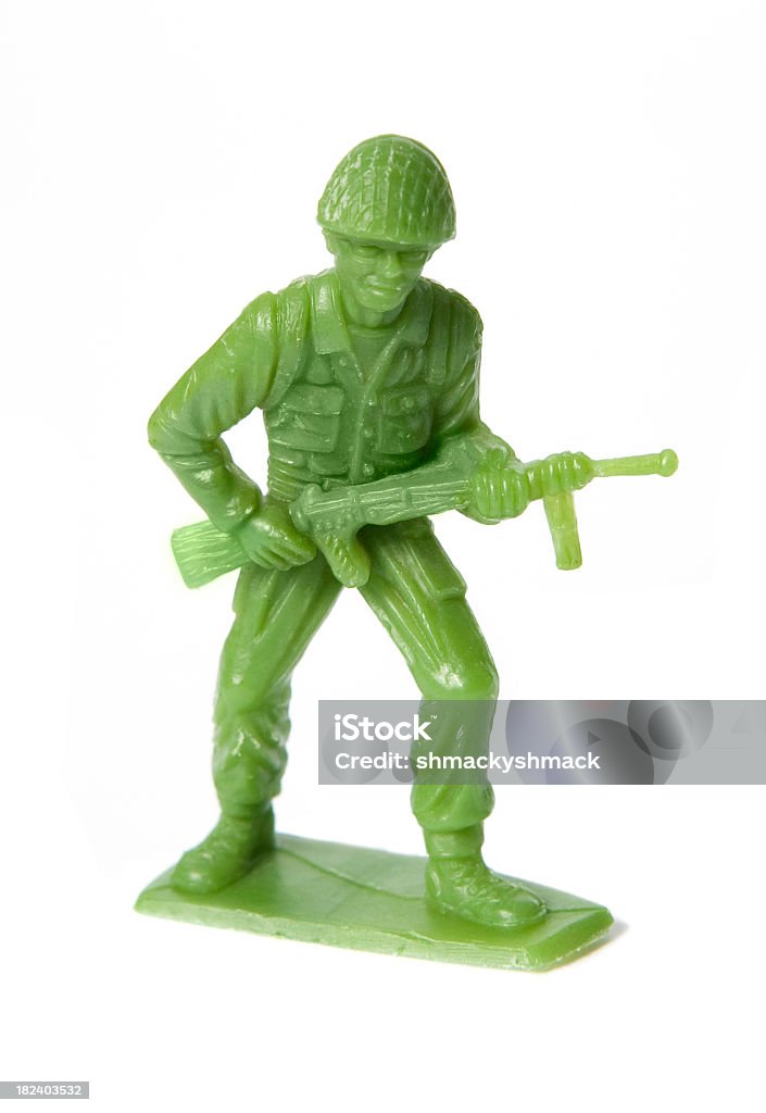 army guy vintage army toy Adult Stock Photo