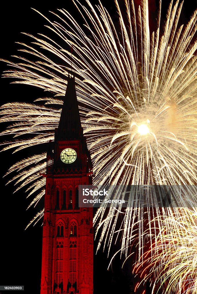 Dia do Canadá em Ottawa - Foto de stock de Dia do Candá royalty-free