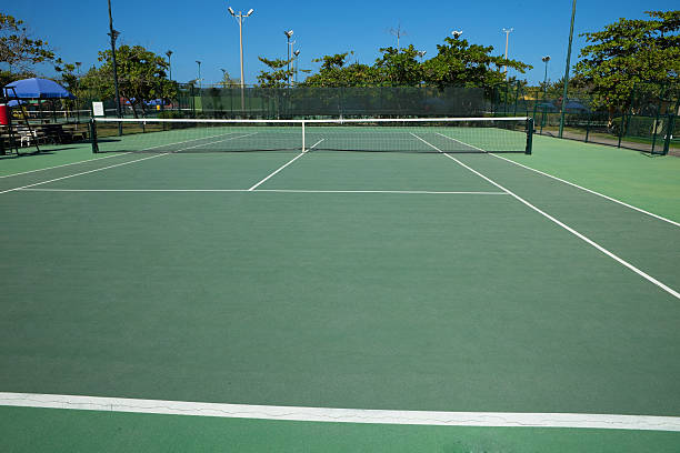 istock Tennis court 182403956