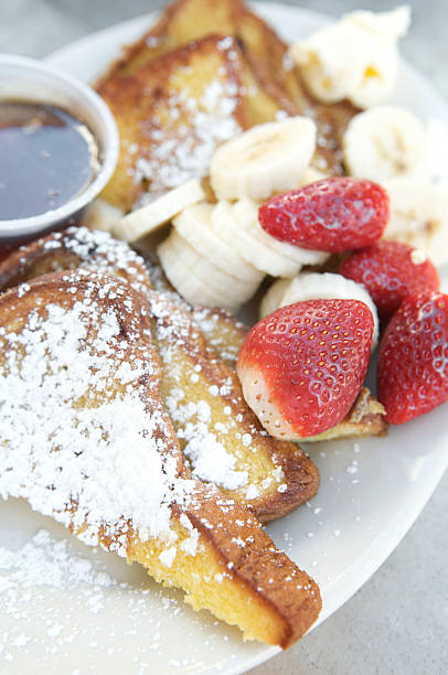 istock French Toast with Bananas and Strawberries Powdered Sugar 182404079