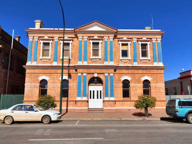 Old fashioned palace facade in Peterborough, a town in the mid north of South Australia, just off the Barrier Highway.
