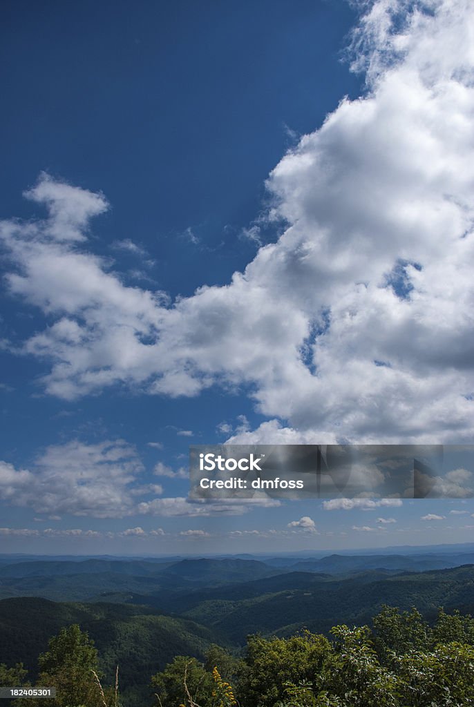 Montanhas Blue Ridge - Royalty-free Admirar a Vista Foto de stock