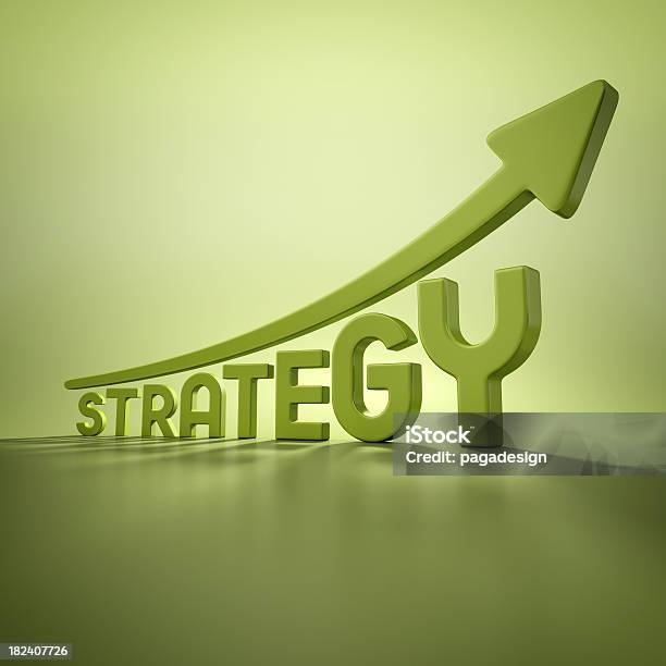 Gráfico De Estratégia Verde Studio - Fotografias de stock e mais imagens de Cor verde - Cor verde, Crescimento, Criação Digital
