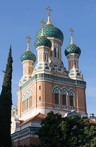 istock Russian cathedral in Nice, France 182407727