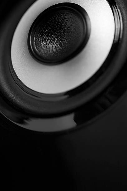 istock Closeup of a stereo speaker 182407880