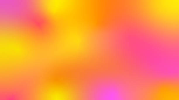istock Vibrant Mesh Gradient with Blended Pink, Apricot, and Yellow Hues. Bright Abstract Background 1824081772