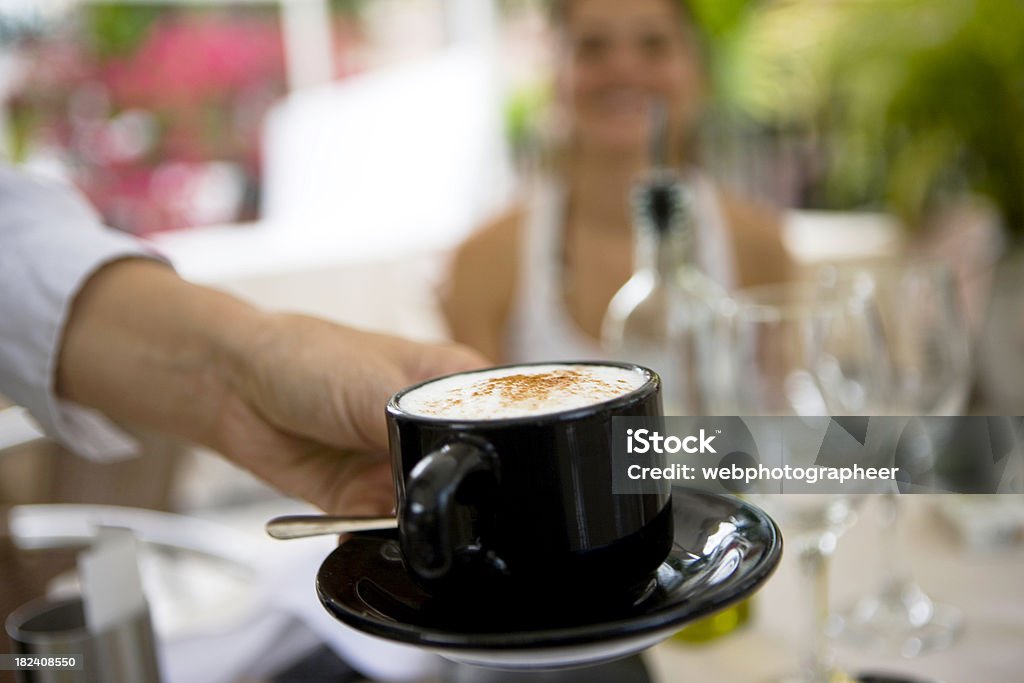 Servant du Café - Photo de Adulte libre de droits