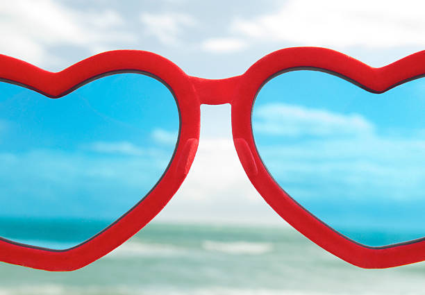 istock Looking Through Heart Glasses Over Horizon 182408711