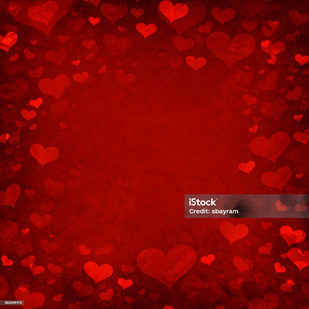 Valentine heart background grunge background for Valentine's day Backgrounds stock illustration