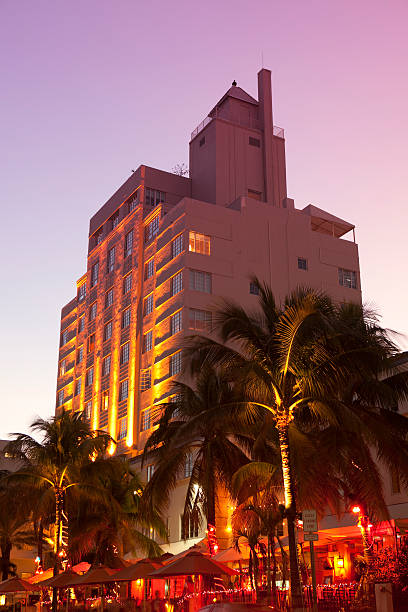 istock Ocean Drive by the beach in Miami 182409278