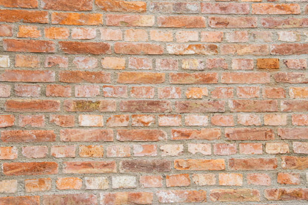 istock Closeup of an old brick wall.  Old brick wall background 1824092997