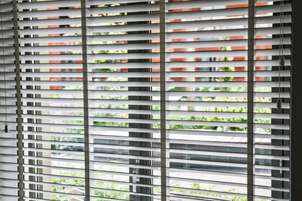 istock Blinds shade window decoration interior of room 1824095211