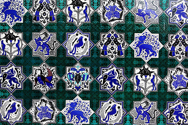 Mythological and Animal figures on Ceramics Tiles - Konya
