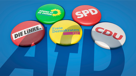 Symbolic image: The parties in Germany in the shadow of the AfD