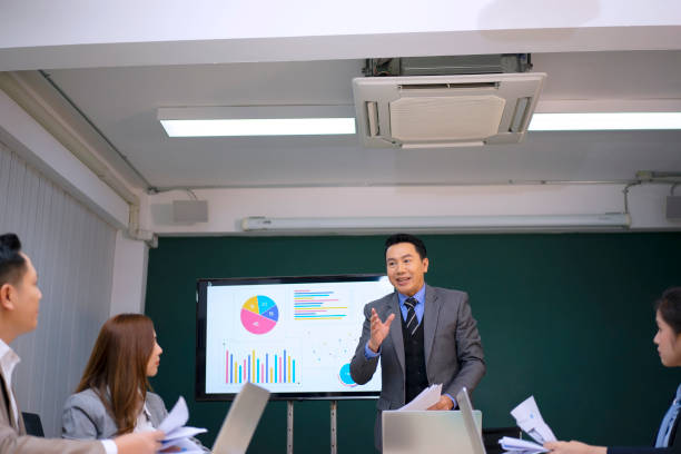 istock Employees are meeting at office. 1824102383