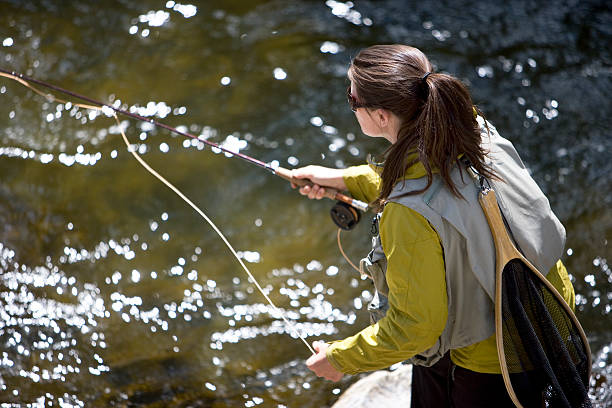 istock Woman Fly Fishing 182410653
