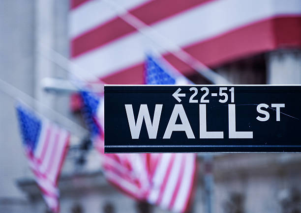 istock Wall Street in  NYC 182410913