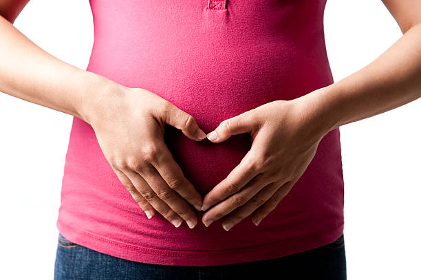 istock Pregnant loving woman 182411121