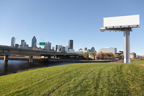 istock Large commercial sign in Montreal 182411342
