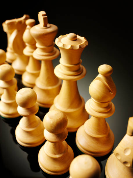 istock One Team of Chess Pieces 182411492